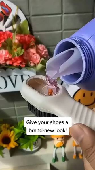 Multifunctional Shoes Polishing Brush